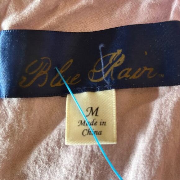 Francesca's Blue Rain Lavender Eyelet Lace Trapeze Halter Dress, size Medium - Picture 6 of 6